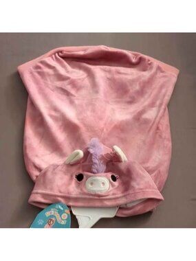 Medium squishmallow Lola the unicorn dog hoodie